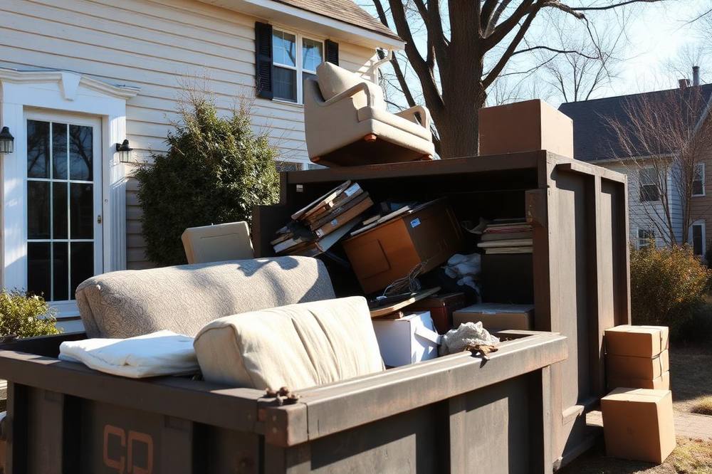Estate & Property Cleanout Dumpsters in Irvine CA